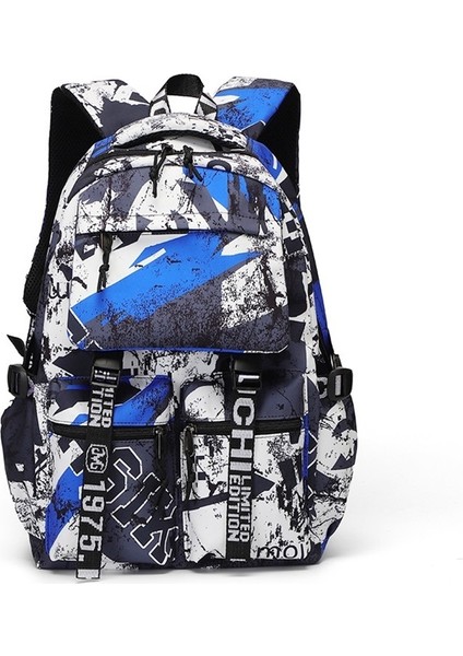 Rahat Sırt Çantası Moda Büyük Kapasiteli Çanta Kadın Çift Lise Ortaokul Okul Çantası (Yurt Dışından)