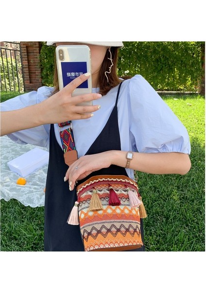 Kadın Çantaları Kadın Omuz Çantaları Moda Kadın Postacı Çantaları Etnik Stil Kadın Çantaları (Yurt Dışından) fiyatları