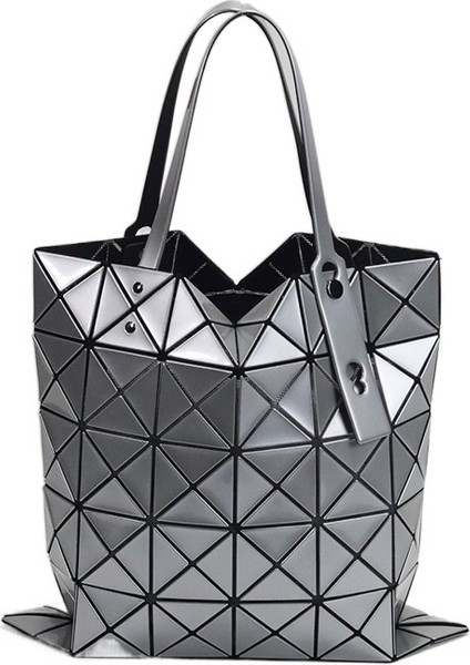 Moda Omuzdan Askili Çanta Altı Izgara Ömür Boyu Kadın Çantası Eşkenar Dörtgen Geometrik Çanta Tote Çanta (Yurt Dışından)