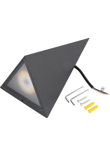 Modern Minimalist LED Duvar Lambası Açık Su Geçirmez Kapalı Dekorasyon 9 W Bahçe Lambası Koridor Balkon Duvar Lambası (Yurt Dışından)