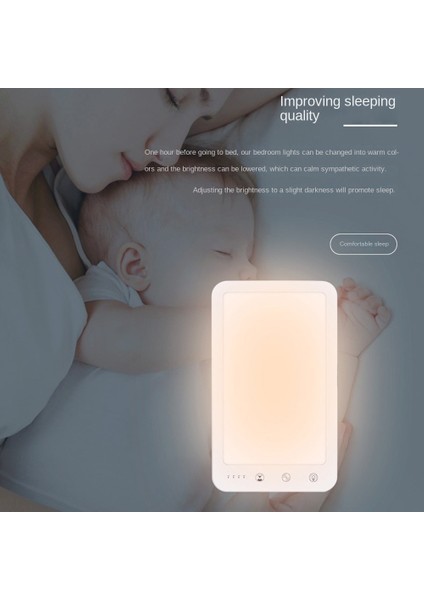 Sad LED Terapi Ruh Hali Işığı Gün Işığı 5 Parlaklık Seviyesi Doğal Tedaviyi Simüle Eden Mevsimsel Duygusal Bozukluk, Abd Tak (Yurt Dışından) fiyatları