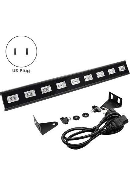 9led Uv Hattı Işık Duvar Yıkayıcı Işık Cadılar Bayramı Sel Floresan Işık Sahne LED Sahne Işık Projeksiyon Işığı, Abd Plug (Yurt Dışından)