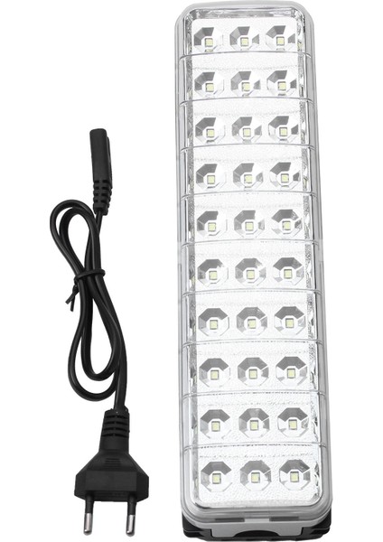 LED Acil Işık El Feneri Mini 30 LED 2 Modu Şarj Edilebilir Acil Işık Lambası Ev Kampı Dış Mekan Için (Yurt Dışından)