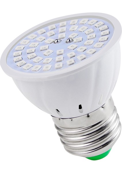 E27 80 Bitki Büyümek Lamba LED Tam Spektrum Büyüme Ampuller Fide Çiçek Kapalı Topraksız Bitkiler Için Fito Lamba (Yurt Dışından)