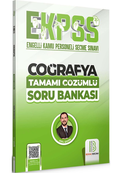 Benim Hocam Yayınları 2024 EKPSS Coğrafya Tamamı Çözümlü Soru Bankası