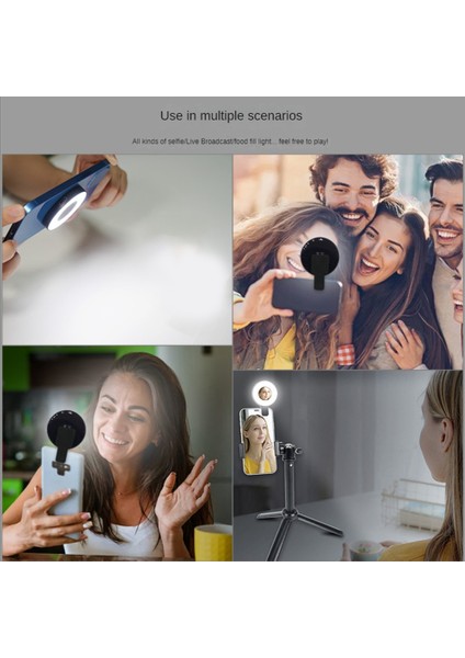 Mini Dolgu Işığı Cep Telefonu Canlı Yayın Güzellik Işığı Makyaj Aynası Işığı Video Fotoğrafçılığı Yumuşak Işık LED Işık (Yurt Dışından) fiyatları
