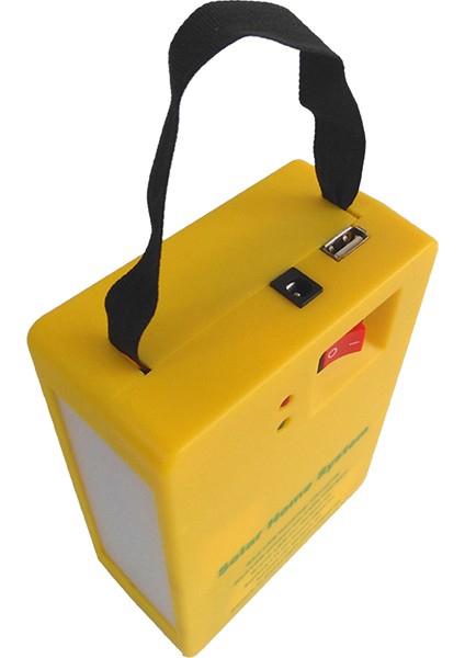3.5W Güneş Paneli Işık 2 Ampul Kiti Güneş Sistemi Enerji Tasarruflu Güneş Işığı Açık Kapalı Şarj Edilebilir LED Işık (Yurt Dışından)
