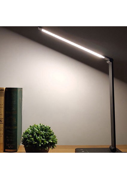 USB Şarj Bağlantı Noktalı, 5 Aydınlatma Modu, 5 Parlaklık Seviyesi, Hassas Kontrollü Çok Fonksiyonlu LED Masa Lambası (Yurt Dışından) indirimleri