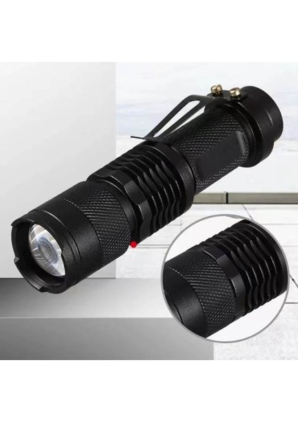 Uv LED El Feneri 365NM Alüminyum Alaşımlı Taşınabilir Uv El Feneri Zoom Muayene Işığı Pet Leke Algılama Işığı (Yurt Dışından)