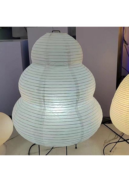 LED Japon Pirinç Kağıdı Dekoratif Masa Lambası Modern Atmosfer Gece Lambası Restoran Cafe Abd Plug Için Başucu Lambası (Yurt Dışından)
