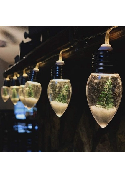 Noel Dize Işıkları, LED Mini Noel Ağacı Kar Tanesi Küre Ampul Işıkları Strand, Kumandalı, Dekor Için (Yurt Dışından) fiyatları