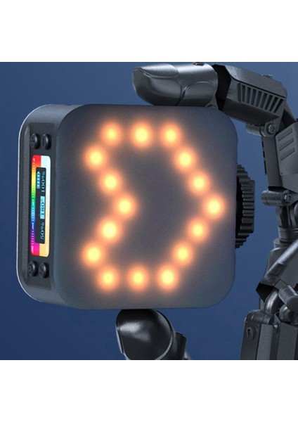 Rgb Çift Tam Renkli LED Video Işığı 2500K-9000K 350LUX Manyetik Mini Dolgu Işığı 2000MAH Type-C Bağlantı Noktasını Uzatın (Yurt Dışından) fiyatları