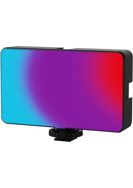 Rgb Yumuşak Mini Cep Wlr2 Dolgu Işığı Renkli Canlı Güzellik Kamera Işığı (Yurt Dışından)