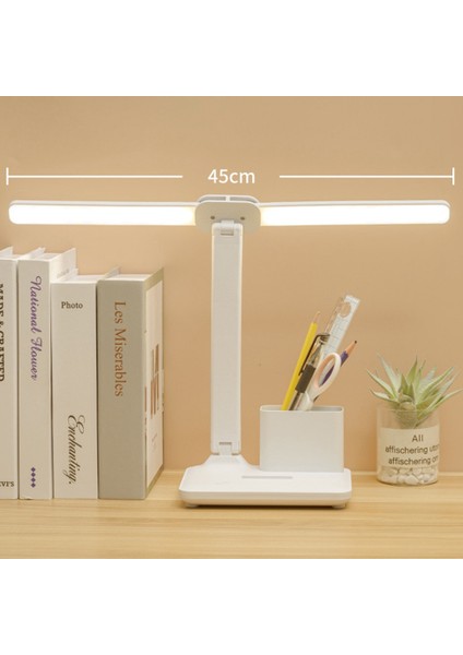 LED Çift Kafa Masa Lambası, Ev / Ofis Için USB Şarjlı Göz Koruma Işıkları ile 32PCS LED Işıklar Masa Lambası (Yurt Dışından) fırsatları
