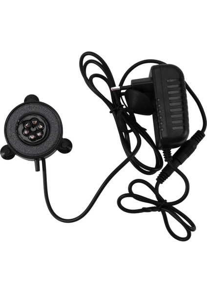 LED Akvaryum Hava Kabarcık Işık Balık Tankı Kabarcık Taş Disk 6 Renk Değişimi ile (Ab Tak) (Yurt Dışından)