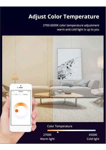 Wıfı Madde Akıllı Ampul 9 W Rgb E27 LED Lamba App Kontrolü Dıy Akıllı Ev Ampul Google Ev Alexa Için Ses Kontrolü (Yurt Dışından)