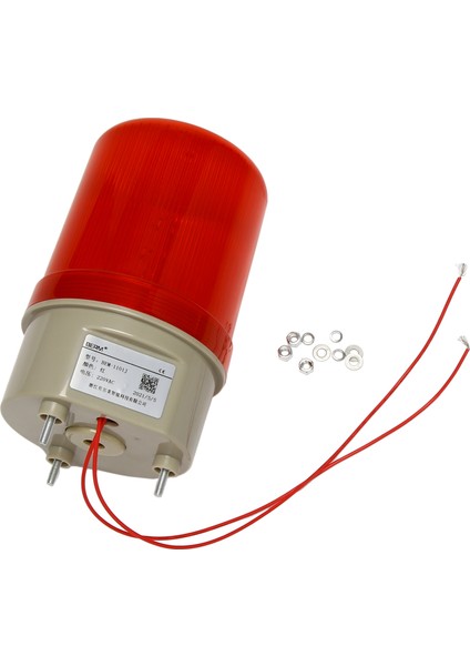 Endüstriyel Yanıp Sönen Sesli Alarm Işığı, BEM-1101J 220V Kırmızı LED Uyarı Işıkları Akustik-Optik Alarm Sistemi Dönen Işık Acil Durum LED Strobe (Yurt Dışından) fiyatları