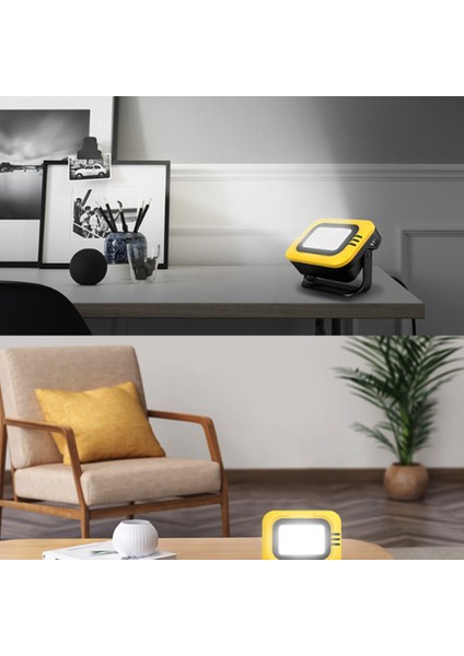 1200LM Güneş Kamp Lambası Dış Aydınlatma El Feneri Acil Şarj Edilebilir Manyetik Tutma LED Çalışma Işığı 7500 Mah Yeşil (Yurt Dışından) indirimleri