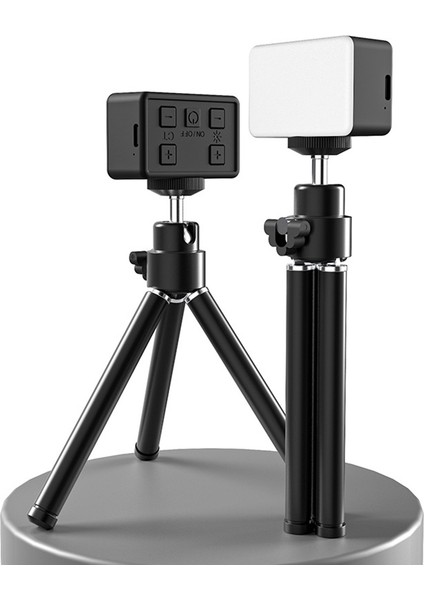 El Gimbal Dolgu Işığı Cep Telefonu Canlı Video Konferans Dolgu Işığı Tripod ile Taşınabilir Cep Işığı (Yurt Dışından) indirimleri