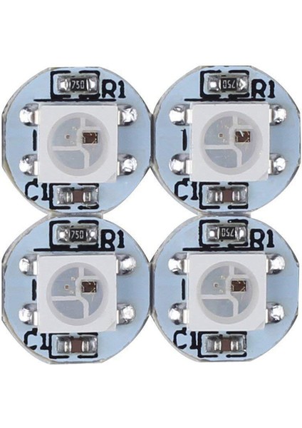 100 Adet WS2812B WS2812 LED Chip ve Soğutucu 5V 5050 Rgb WS2811 Ic Ingebouwde Piksel Modülleri(Beyaz) (Yurt Dışından)