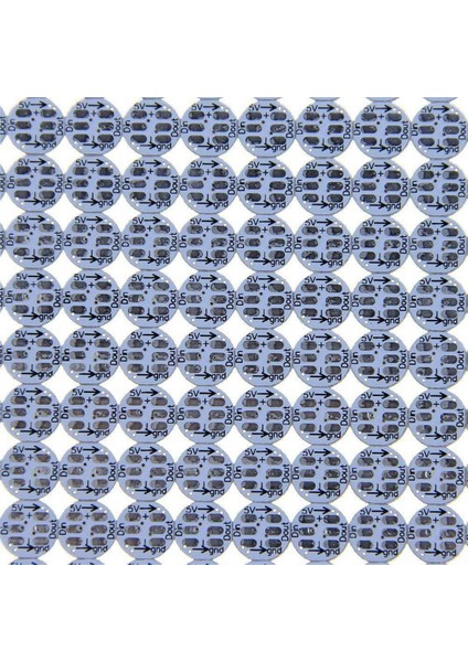 100 Adet WS2812B WS2812 LED Chip ve Soğutucu 5V 5050 Rgb WS2811 Ic Ingebouwde Piksel Modülleri(Beyaz) (Yurt Dışından)
