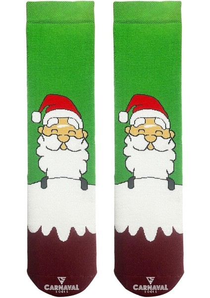 5'li Havlu Yılbaşı Desenli Hediye Çorap Seti modelleri