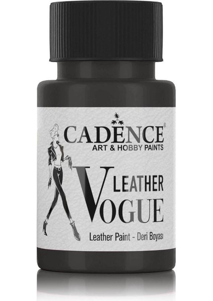 Leather Vogue Deri Boyası Lv-12 Siyah 50 ml