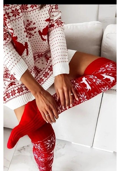 Yılbaşı Dizüstü Çorap Trend Model