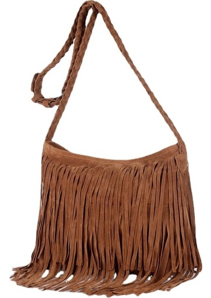 Püskül Polar Vintage Omuz Çantası (Yurt Dışından)