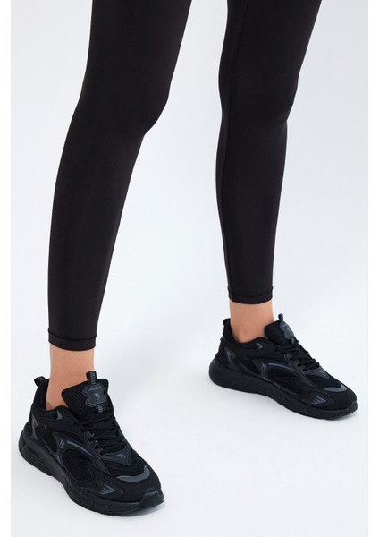 Unisex Siyah Füme Faylon Taban Rahat Kalıp Unisex Ayakkabı fiyatları