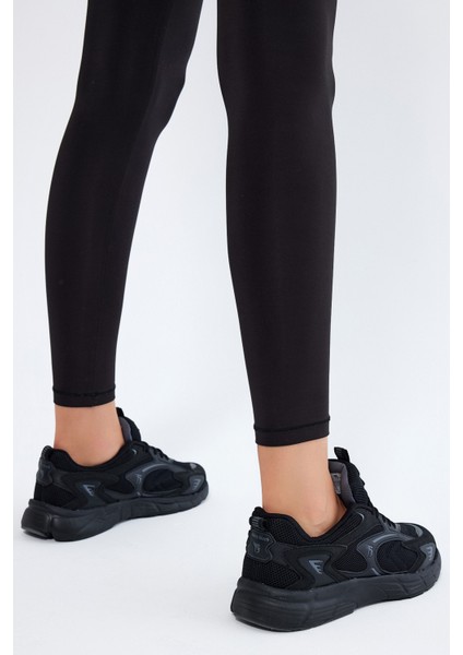 Unisex Siyah Füme Faylon Taban Rahat Kalıp Unisex Ayakkabı fırsatları