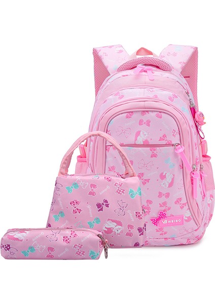 3 Parçalı Büyük Kapasiteli Sırt Çantası Seti (Yurt Dışından)