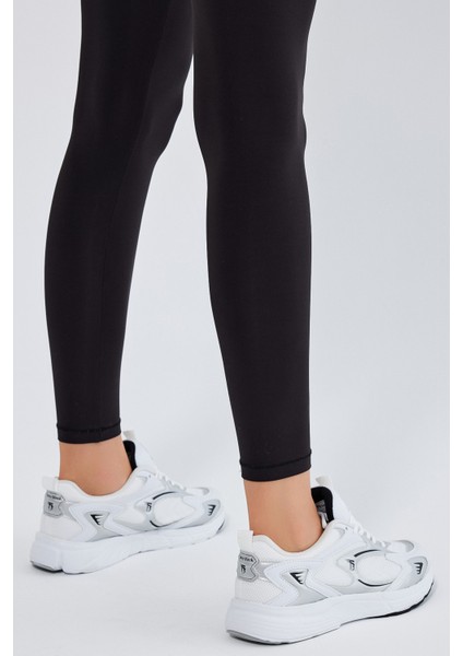 Unisex Beyaz Gümüş Faylon Taban Rahat Kalıp Unisex Ayakkabı fırsatları