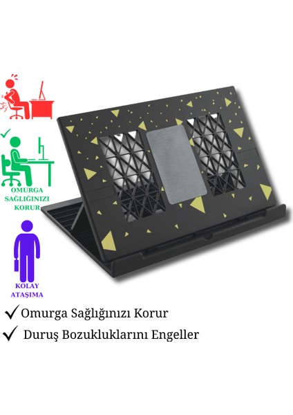 RMS-101 Notebook Tablet 10 Kademeli Multi Stand