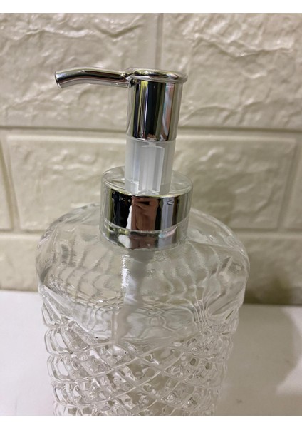500 ml Cam Sabunluk Cam Premium Sıvı Sabunluk fırsatları