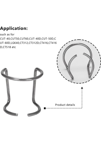 10 Adet Ara Parça Kılavuzu Plazma Kesici Torç Stand-Off (Yurt Dışından) indirimleri