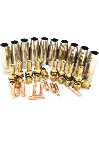 30 Adet 15AK Torç Makinesi Sarf Malzemeleri Mıg Torch Gaz Memesi Ipuçları Mıg Mag Kaynak Makinesi Için Tutucu (Yurt Dışından) fiyatları