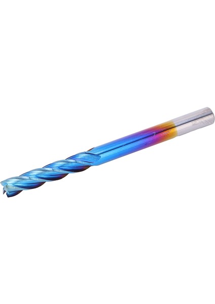 4-Flüt Freze Cnc Aracı Düz Kolu Dayanıklı Tungsten Çelik Ayna Parlatma Makine Oluk Işleme Için (Yurt Dışından)