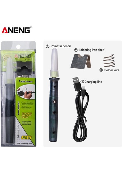 LT002 USB Ayarlanabilir Sıcaklık Elektrikli Havya 5 V Dc/8 W Kaynak Lehim Rework Istasyonu Isı Kalem Tamir Araçları (Yurt Dışından) fırsatları