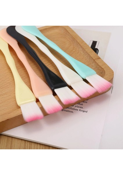 Maske Fırçaları Yumuşak Fırça Kafası Temizleme Yüz Smear Fırçası Çift Başlı Yüz Cilt Bakımı Makyaj Araçları (Yurt Dışından) modelleri