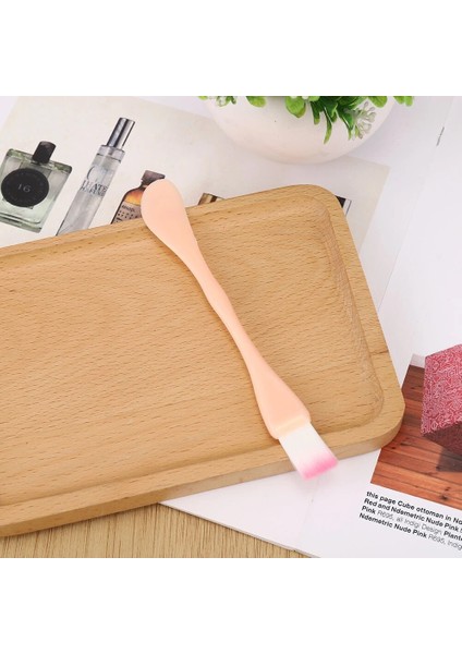 Maske Fırçaları Yumuşak Fırça Kafası Temizleme Yüz Smear Fırçası Çift Başlı Yüz Cilt Bakımı Makyaj Araçları (Yurt Dışından) indirimleri