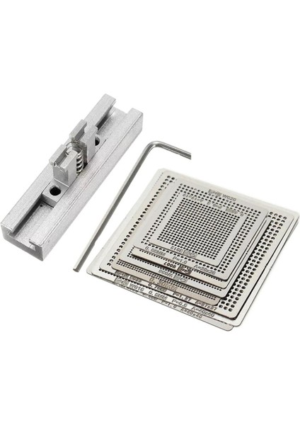 Evrensel Doğrudan Isıtma Bga Şablonlar Şablonları + Dizüstü Bilgisayar Çipi Için Fikstür Kalay Lehim Topu Lehimleme Araçları (Yurt Dışından) fiyatları