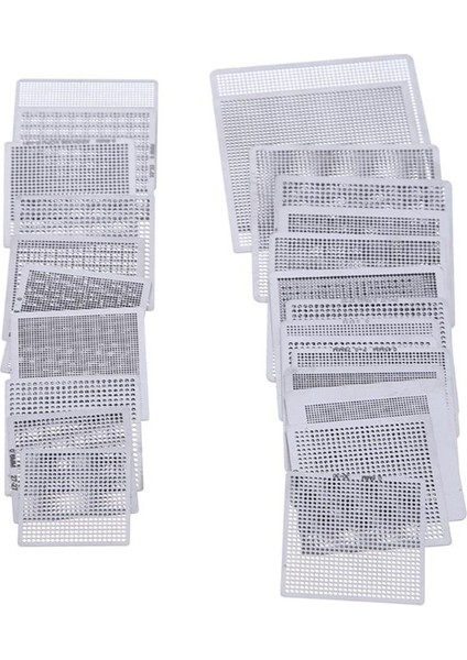 Evrensel Doğrudan Isıtma Bga Şablonlar Şablonları + Dizüstü Bilgisayar Çipi Için Fikstür Kalay Lehim Topu Lehimleme Araçları (Yurt Dışından) modelleri