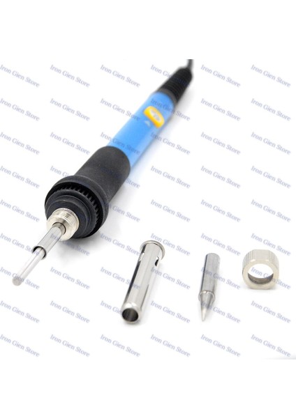 Elektrikli Havya Kitleri 220V 110V 60W Ab/abd Sıcaklık Ayarlanabilir Kaynak Onarım Aracı Kalay Soder Tel 5 Demir Ipuçları (Yurt Dışından) indirimleri