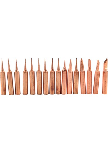 Bradoo- 936 Havya Ucu Saf Bakır 900M Havya Ucu Seti 16 Adet (Yurt Dışından)