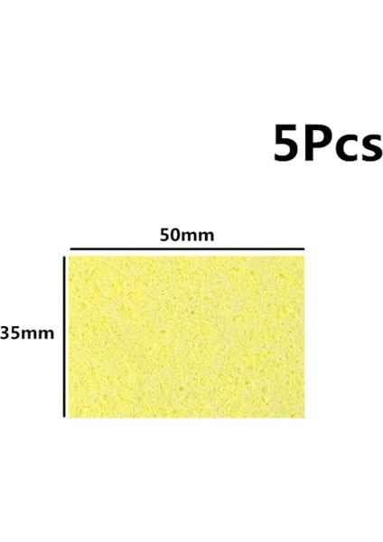 Isıya Dayanıklı Kalın Havya Temizleme Yedek Yüksek Sıcaklığa Dayanıklı Süngerler Kaynak Aksesuarları Temizleme Pamuğu Clea (Yurt Dışından)