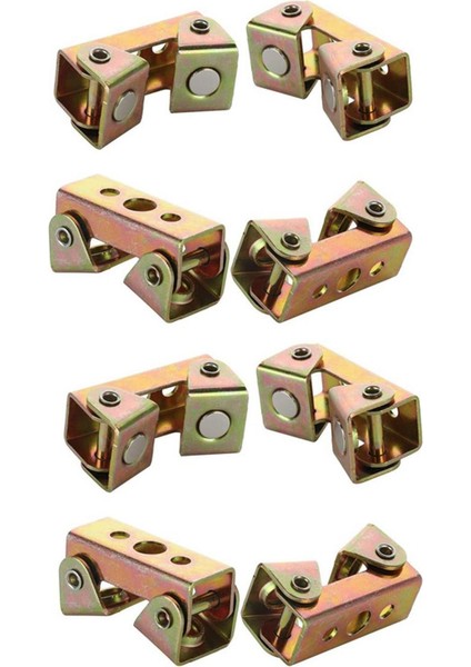 Adet V Tipi Manyetik Kaynak Kelepçeleri Tutucu Askı Fikstürü Ayarlanabilir Pedler Kiti (Yurt Dışından)