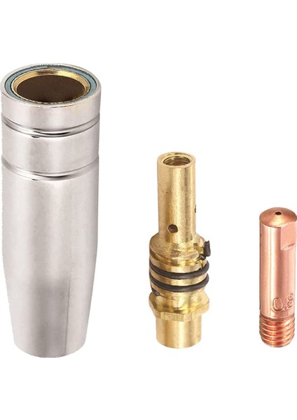 Nozullar Temas Uçları Tutucular Kaynak Parçaları Seti Mig Kaynakçı Sarf Malzemesi 15AK Torç Kaynak Makinesi Için Fit 0.8 mm (Yurt Dışından) indirimleri