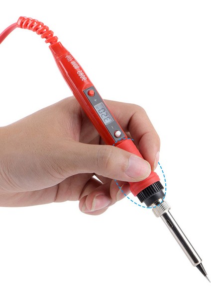 220V 80W LCD Elektrikli Havya 908S Ayarlanabilir Sıcaklık Havya ile Kaliteli Havya Ipuçları ve Kitleri Ab Tak (Yurt Dışından) indirimleri