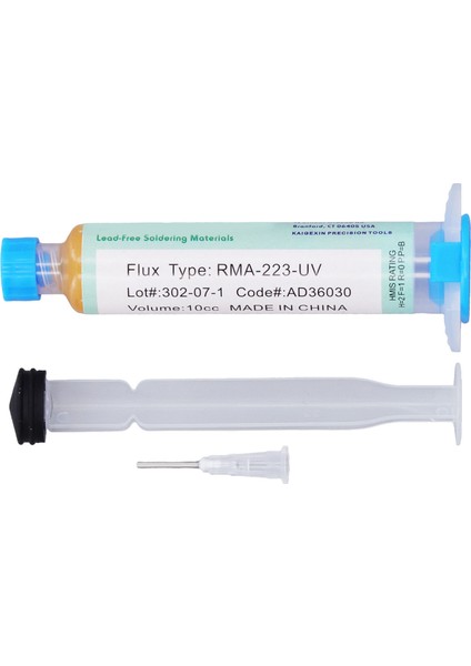 Hao Kan 2 Adet Lehim Akısı Lehimleme Paster Kolay Kalaylama Şırınga Tipi Rma 223 Uv Bga Için (Yurt Dışından) modelleri